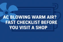 AC Blowing Warm Air? Fast Checklist Before You Visit a Shop